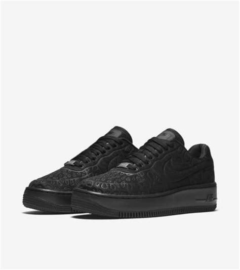 Women's Nike Air Force 1 Upstep 'Triple Black'